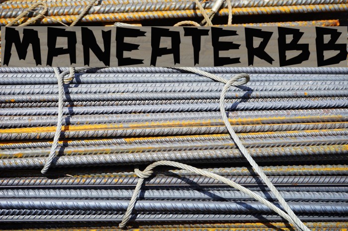 ManEaterBB Font examples