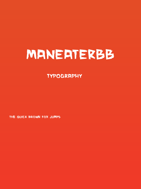 ManEaterBB Poster