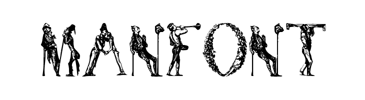 ManFont  font caratteri gratis
