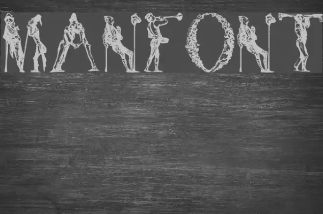 ManFont Font examples