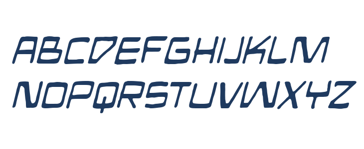 ManMachine BB Italic Lowercase