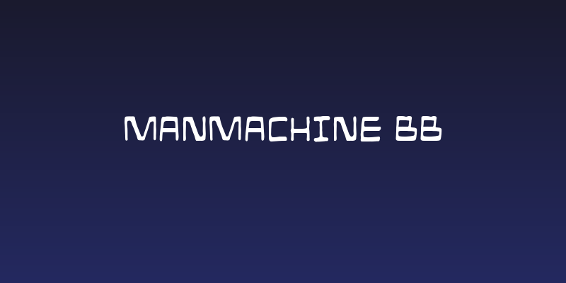 ManMachine BB Social Header