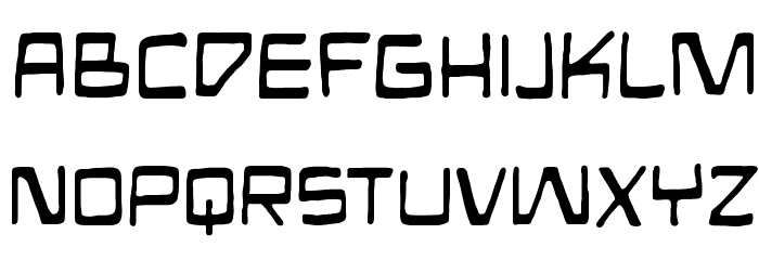 ManMachine BB Font LOWERCASE