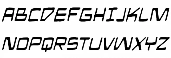 ManMachineBB-Italic Fonte MAIÚSCULAS
