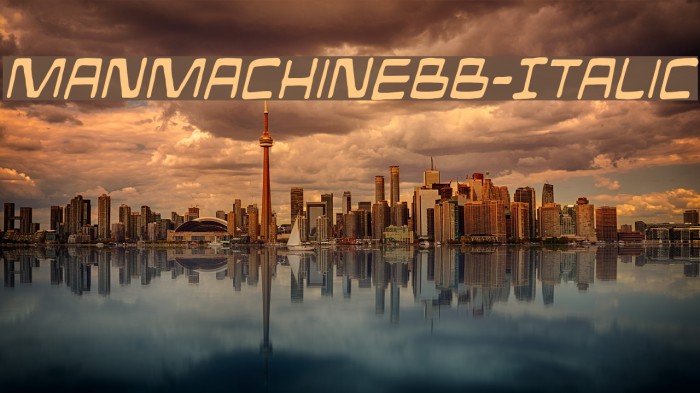 ManMachineBB-Italic Example 1