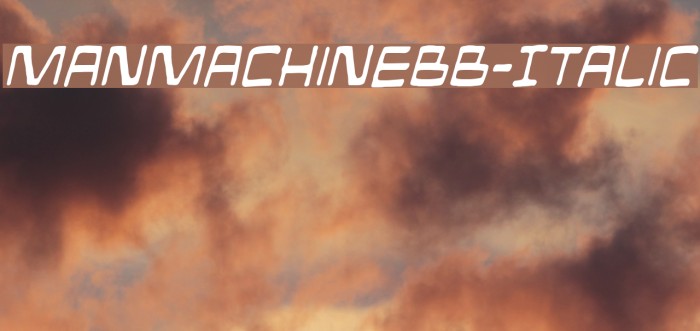ManMachineBB-Italic Example 3