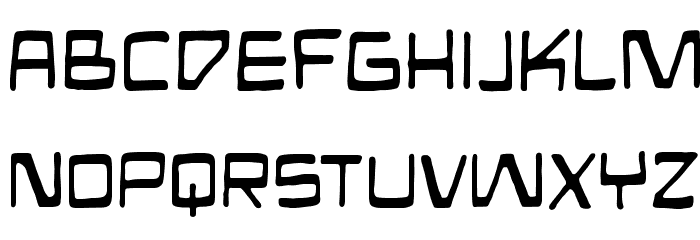 ManMachineBB Font LOWERCASE