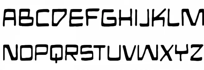 ManMachineBB 字体 小写