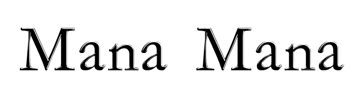 Mana Mana Font