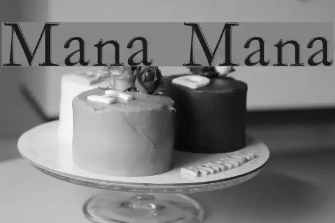 Mana Mana Caratteri examples