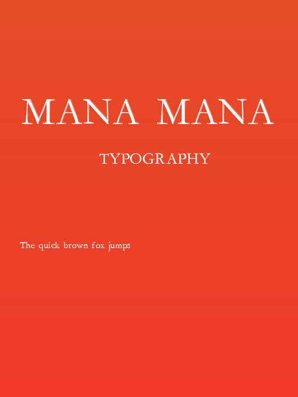 Mana Mana Poster