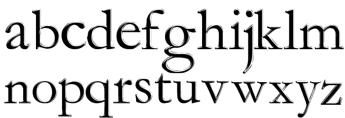 Mana Mana Font LOWERCASE