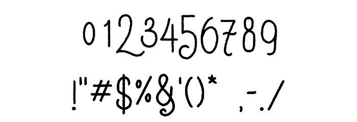 Manadis Deadly Demo Version Font OTHER CHARS