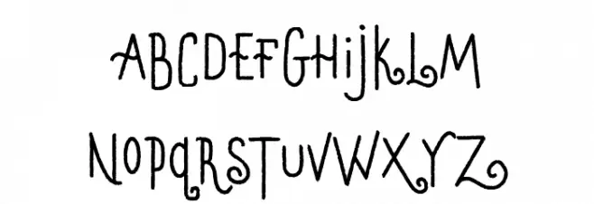 Manadis Deadly Demo Version フォント 小文字