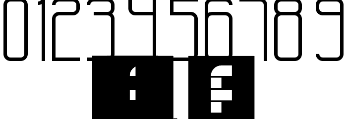 Manaffe-Zero Yunis Regular Font OTHER CHARS