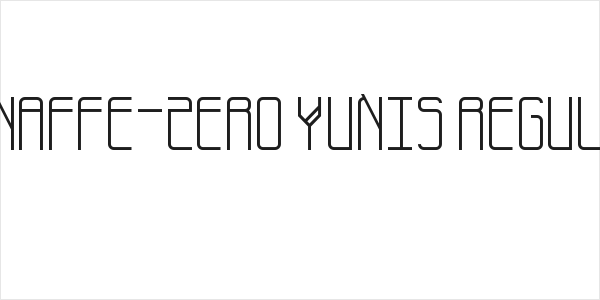 Manaffe-Zero Yunis Regular Logo