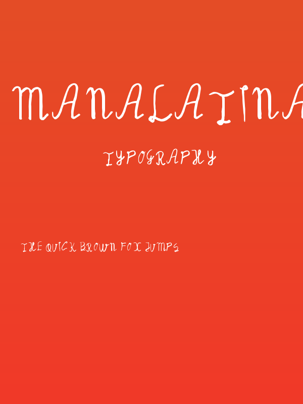 Manalatina Poster