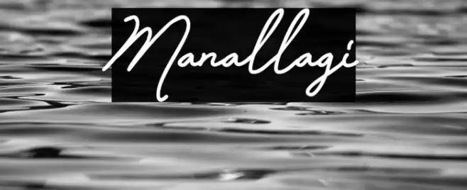 Manallagi Font examples