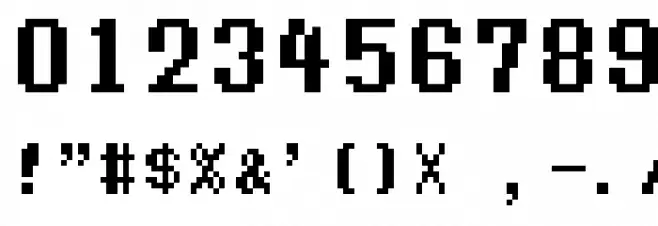 Manaspace Regular Шрифта ДРУГИЕ символов