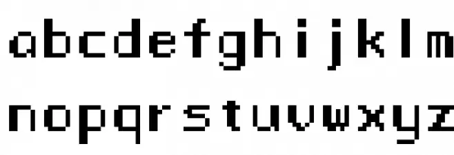 Manaspace Regular 字体 小写