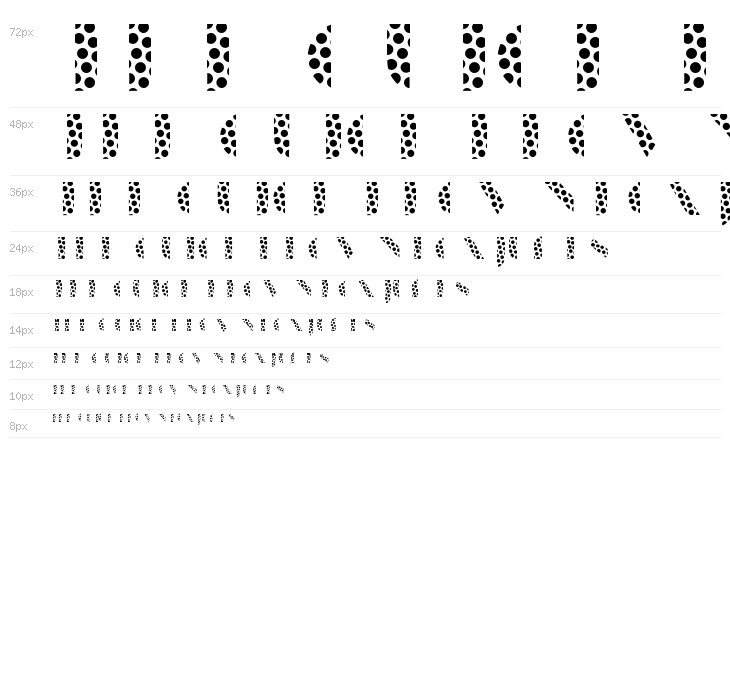 ManbowDots-Regular Waterfall