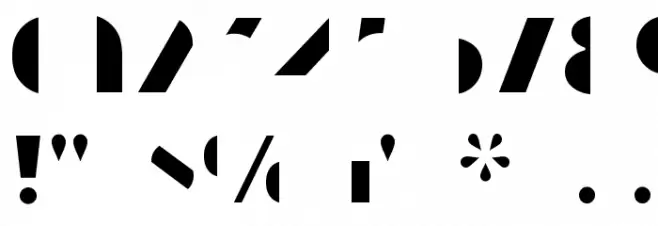 ManbowFill-Regular Font OTHER CHARS