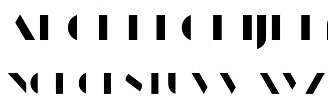 ManbowFill-Regular Schriftart Kleinbuchstaben