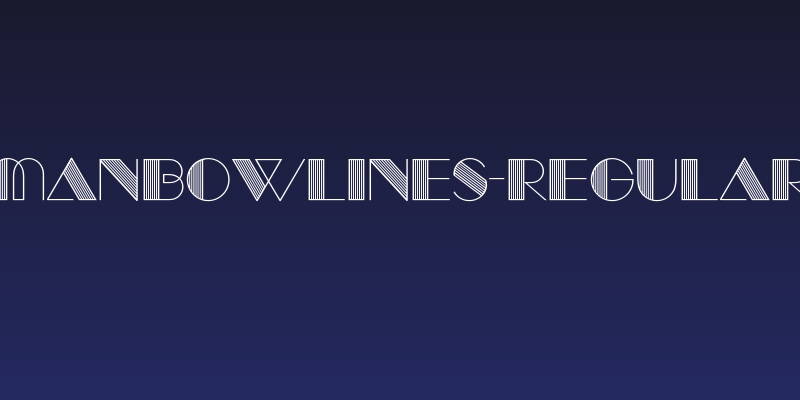 ManbowLines-Regular Social Header