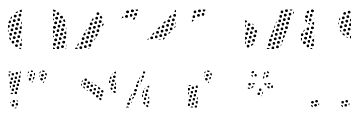 ManbowScreen-Regular Font OTHER CHARS