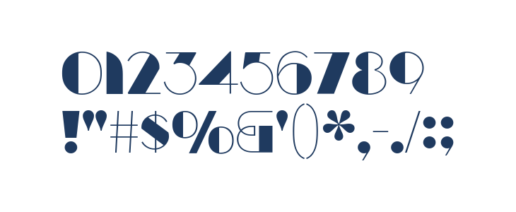 ManbowSolid-Regular Other Characters