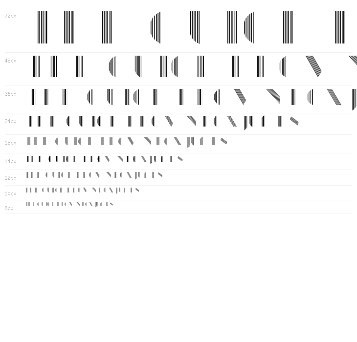 ManbowStripe-Regular Waterfall