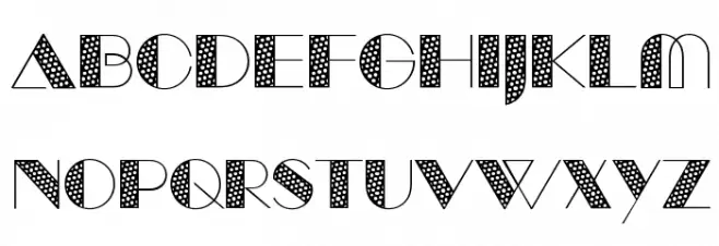 ManbowTone-Regular Polices MAJUSCULES