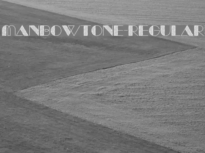 ManbowTone-Regular Example 2