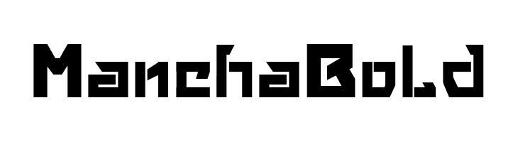 Mancha Bold  baixar fontes gratis