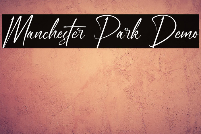 Manchester Park Demo Example 2