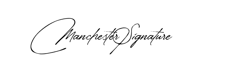 Manchester Signature  baixar fontes gratis