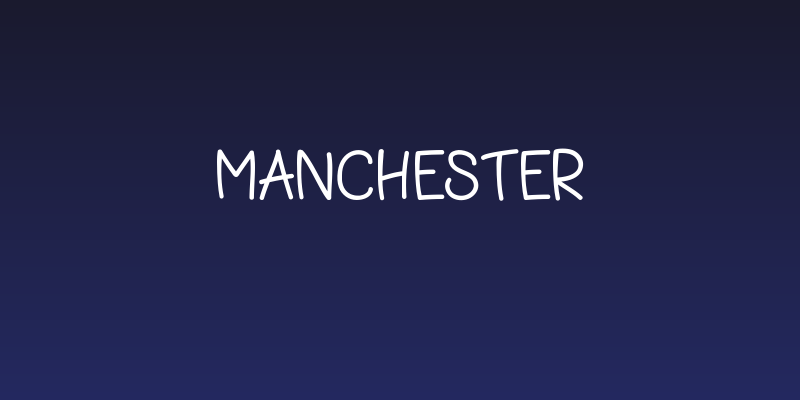 Manchester Social Header