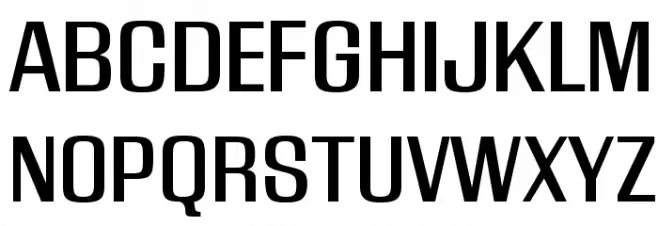 ManchesterOpti Шрифта ВЕРХНИЙ