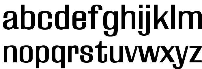 ManchesterOpti Font LOWERCASE