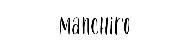 Manchiro  Скачать бесплатные шрифты
