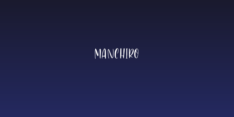 Manchiro Social Header