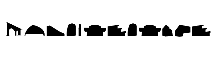 Mancitecture  font caratteri gratis
