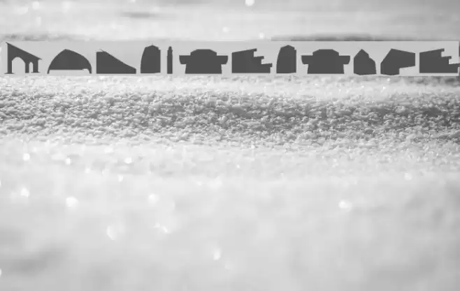 Mancitecture Font examples