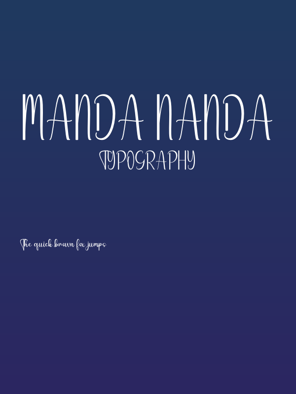 Manda Nanda Poster