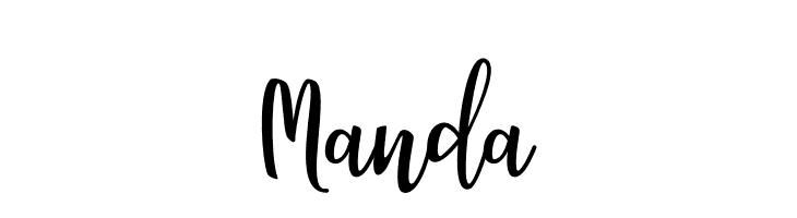 Manda  font caratteri gratis