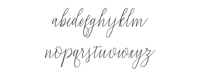 Mandailing Font LOWERCASE