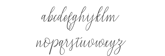 Mandailing Font LOWERCASE