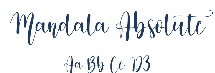 Mandala Absolute Font Preview