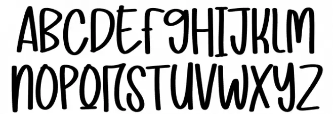 Mandala Farmhouse Font UPPERCASE