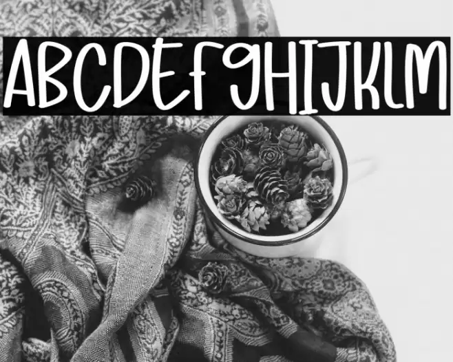 Mandala Farmhouse Font examples